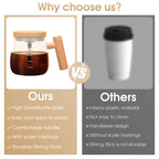 Self-Stirring Coffee Mug - 400ml Electric Automatic Mixing Cup
