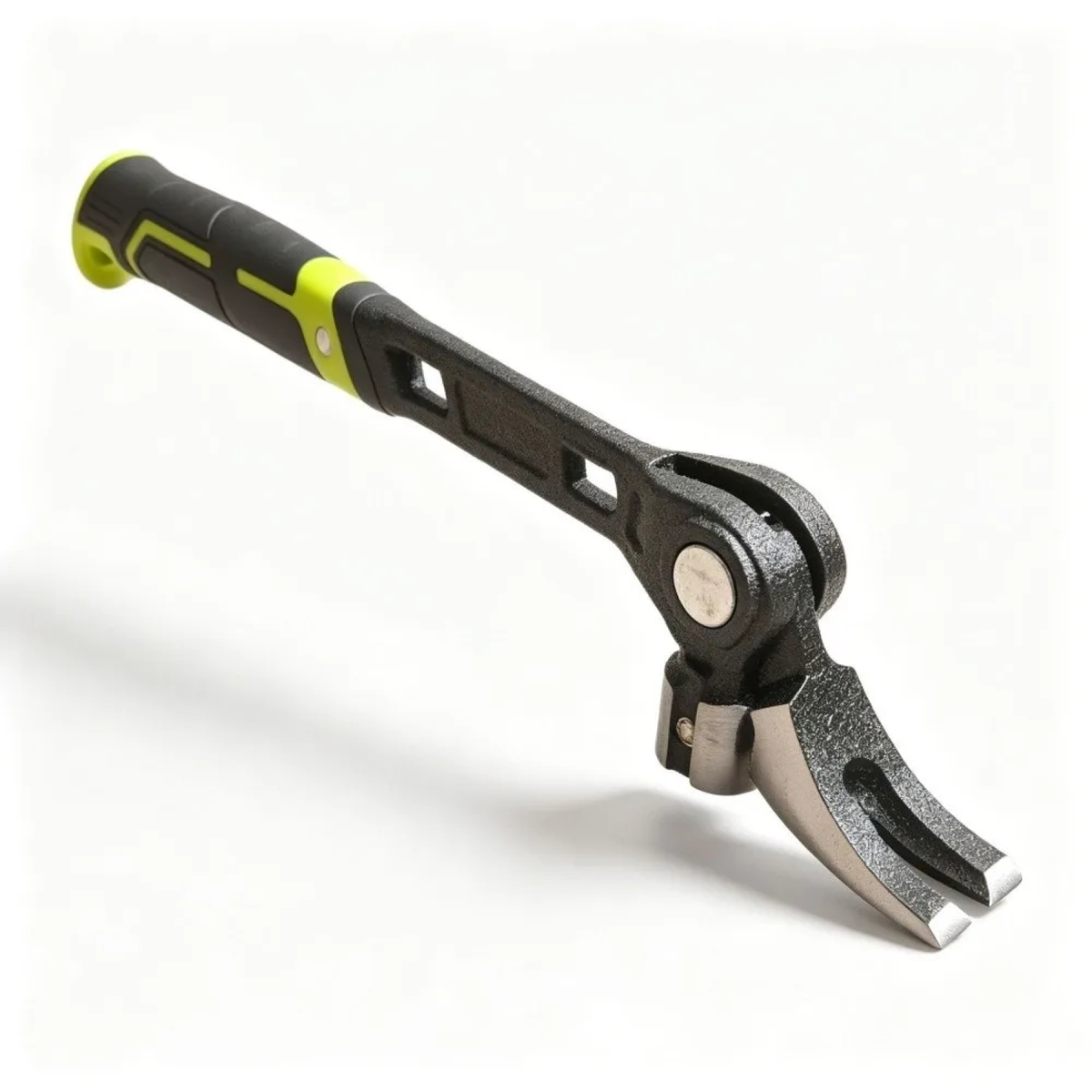 4-Position Magnetic Claw Hammer with Adjustable Pivot Head
