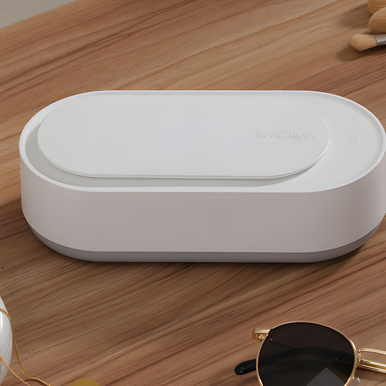 Ultrasonic Jewelry & Glasses Cleaner Compact Home Device