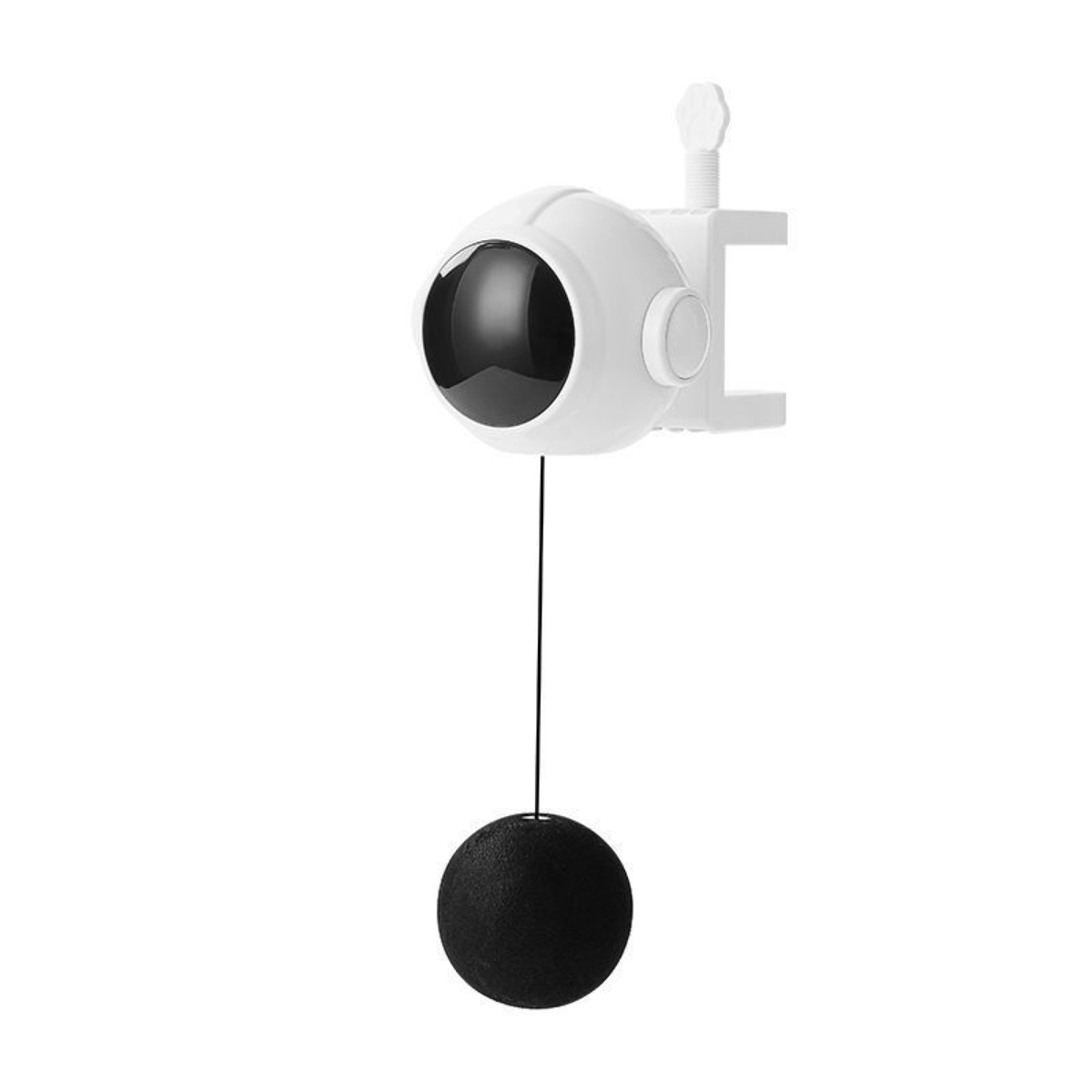 Clamp-On Hanging Ball Cat Toy for Cat Trees and Shelves