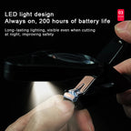 Professional Lighted Nail Clipper with Magnifying Glass (Safe & Precise Cutting)