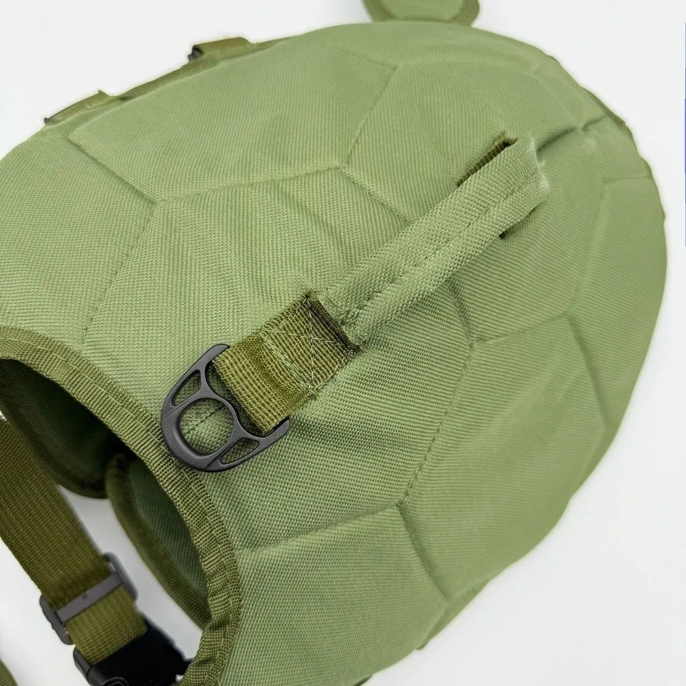 Dog Turtle Swimming Vest Adjustable Buoyancy Aid S-XL