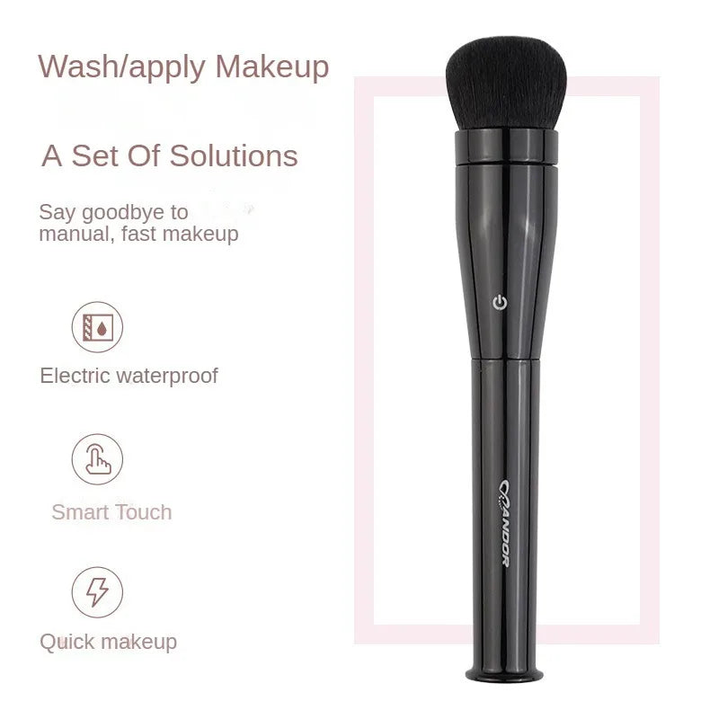 High-Frequency Electric Makeup Brush (Automated Flawless Blending & Perfect Finish)