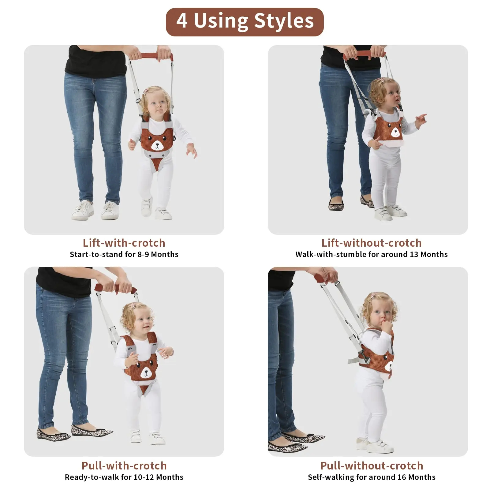 Baby Walking Harness with Leash – Toddler Safety Backpack
