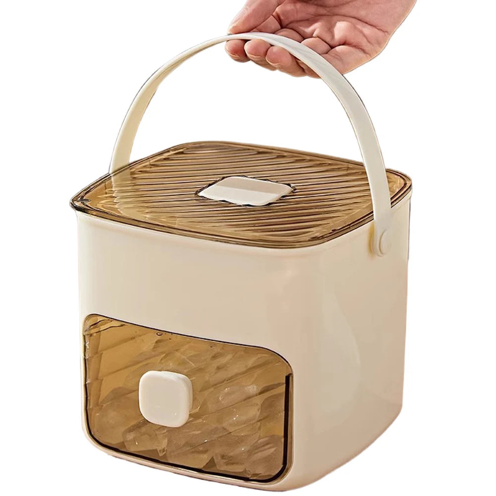 Portable Ice Cube Maker with Storage Drawer — 2 Sizes