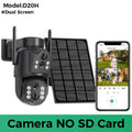 4K Solar Powered Security Camera - Dual Lens WiFi Outdoor Surveillance - TradixPro