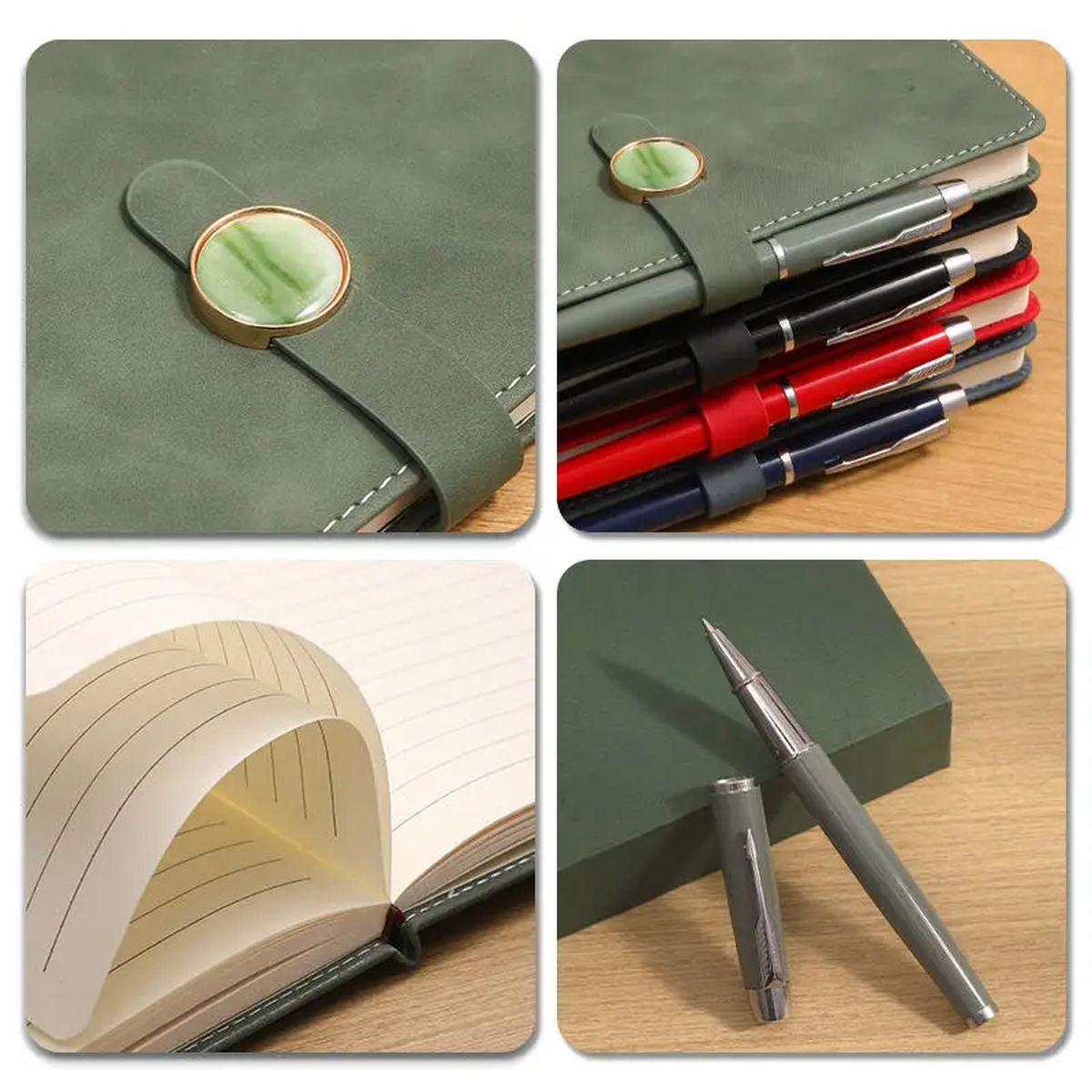 A5 Notebook Gift Set with Matching Pen and Presentation Box