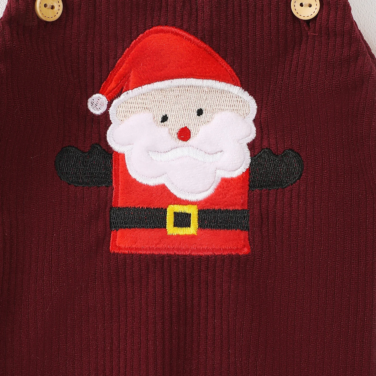 Christmas Baby Romper with Long Sleeves in Three Festive Designs