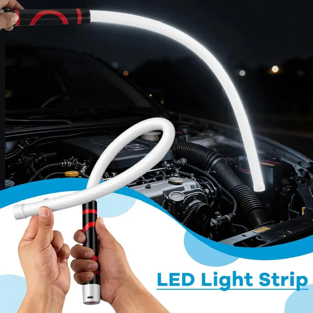 Flexible LED Work Light 30-Inch Rechargeable 3-Mode 7H Runtime