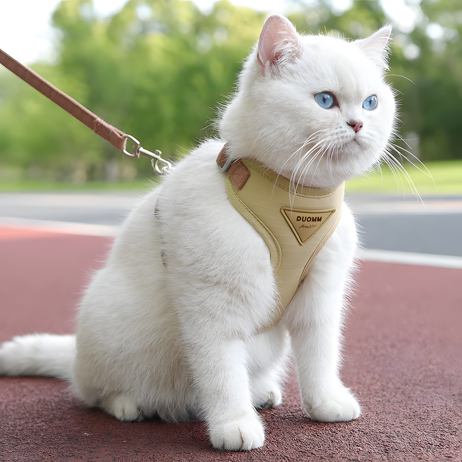 Adjustable Cat Vest Harness Escape-Proof XS to L 4 Colors