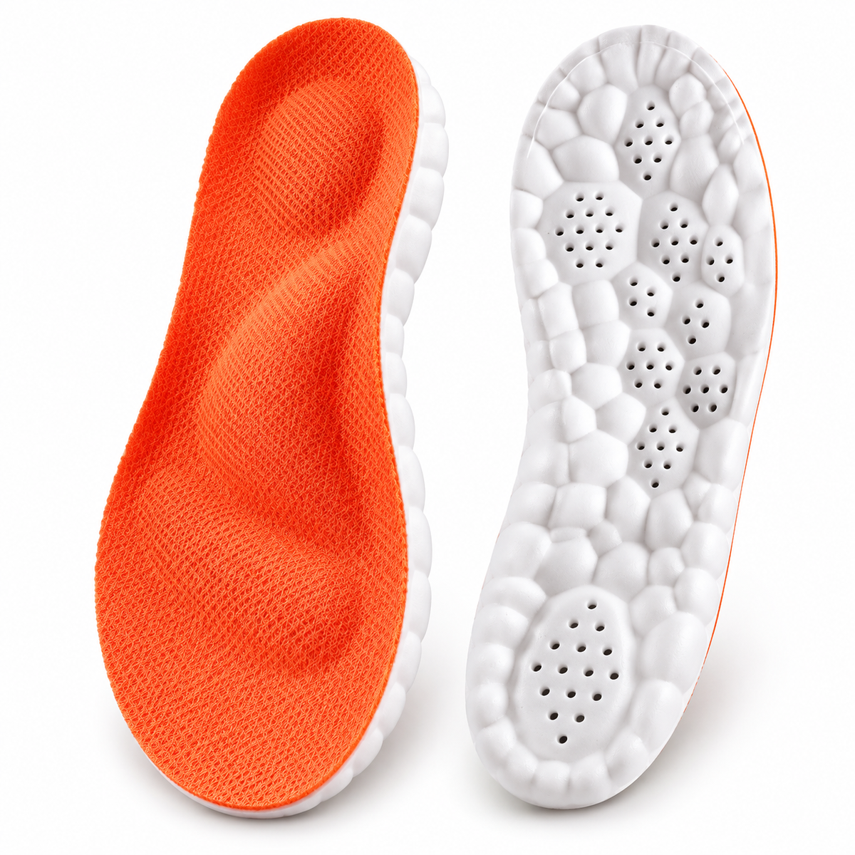 Cushioned Contoured Shoe Insoles