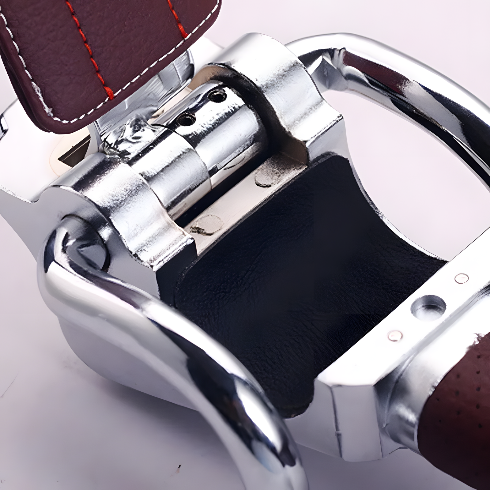 Metal Steering Wheel Security Lock with Non-Slip Handle
