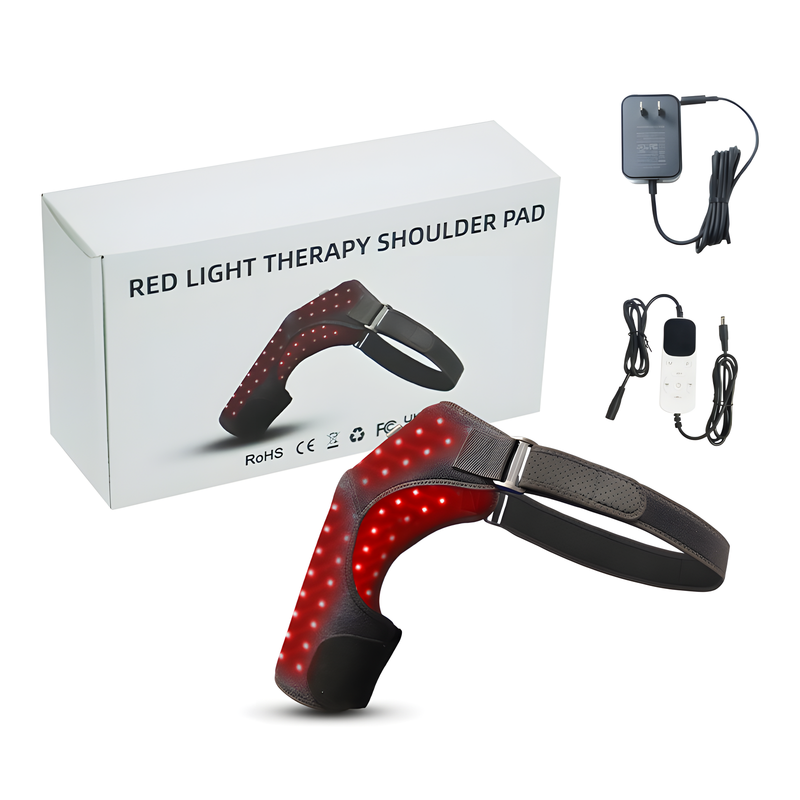 Rechargeable Shoulder Massager Cordless Neck & Back Relief Device