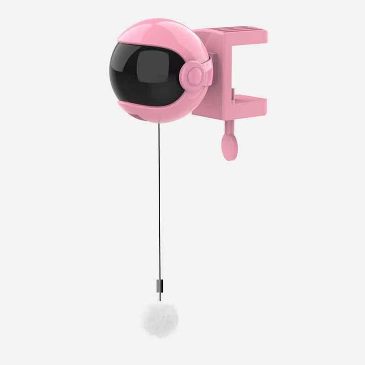 Clamp-On Hanging Ball Cat Toy for Cat Trees and Shelves