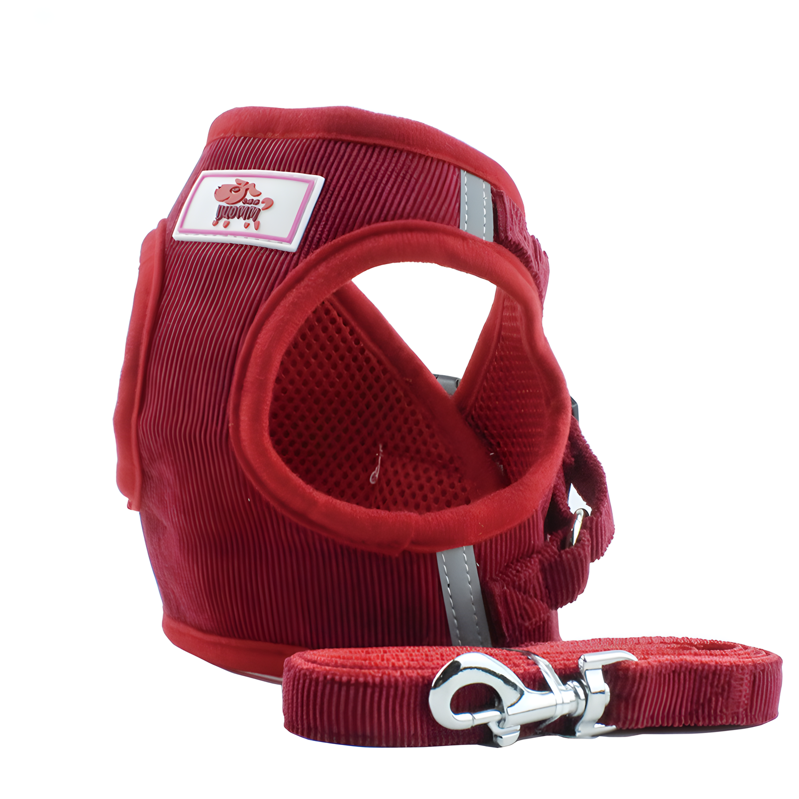 Corduroy Dog Harness Vest No-Pull Chest Wrap XS to XL