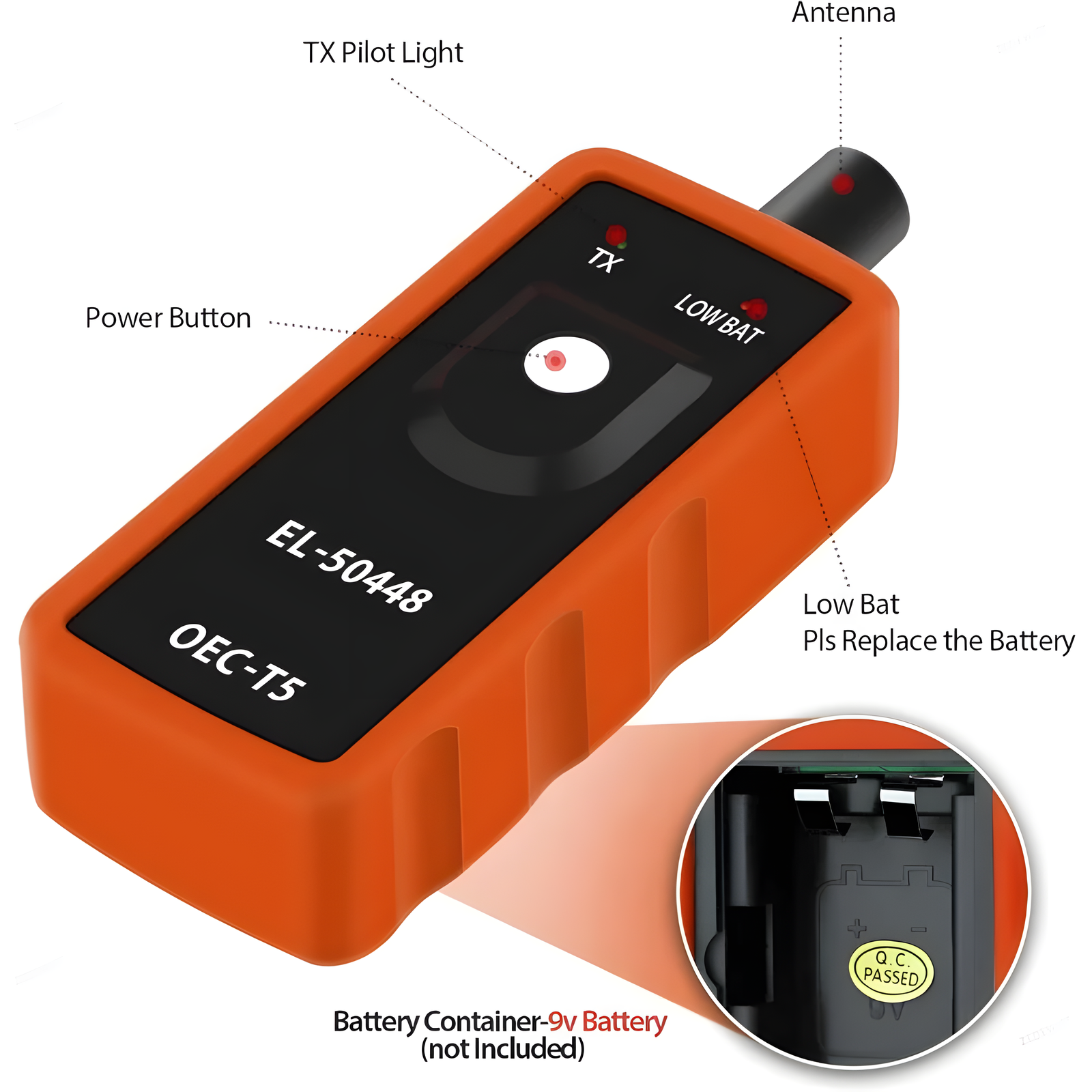 TPMS Tire Sensor Activation Tool 50448 Reset Procedure Handheld