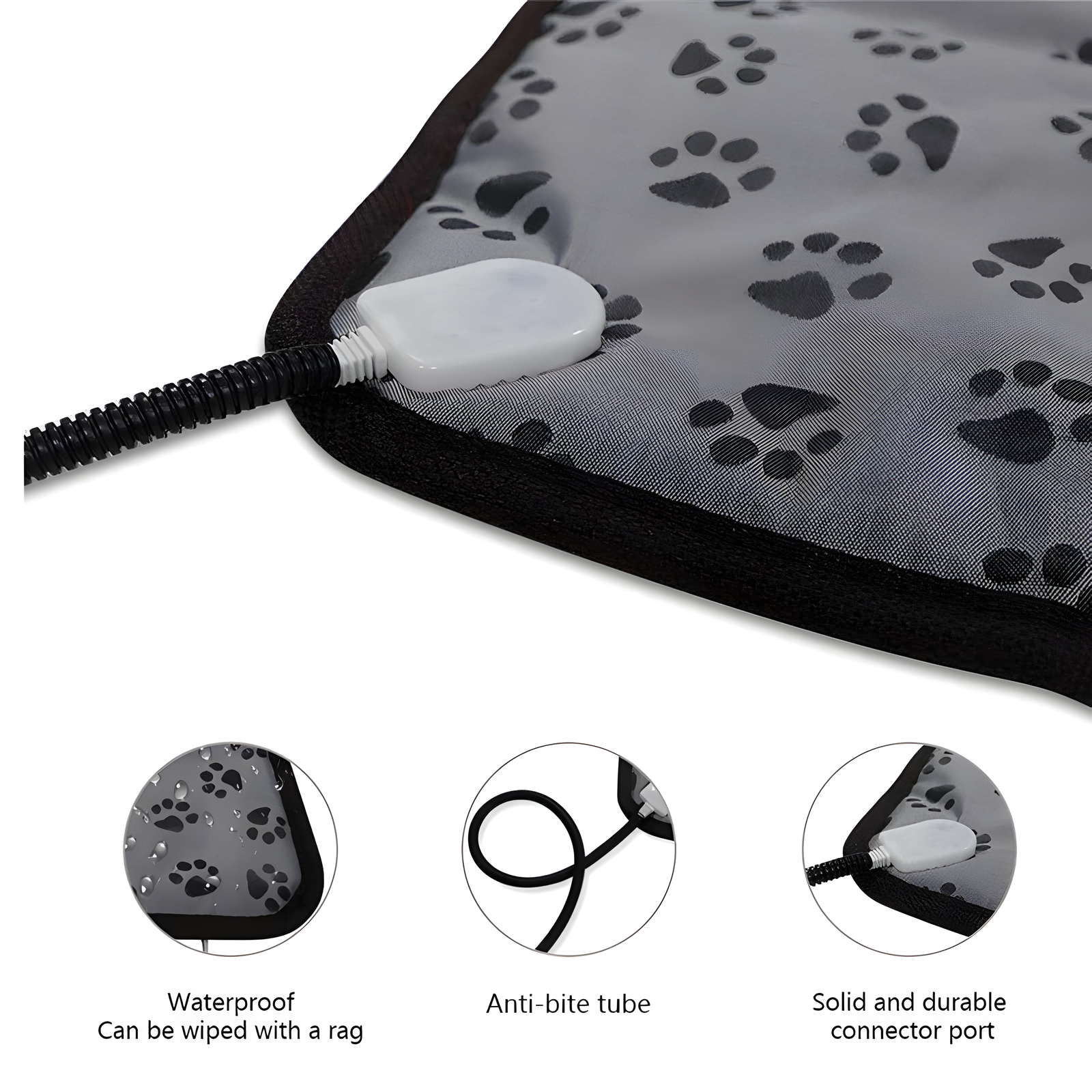 Heated Pet Mat – Electric Warming Pad for Dogs & Cats