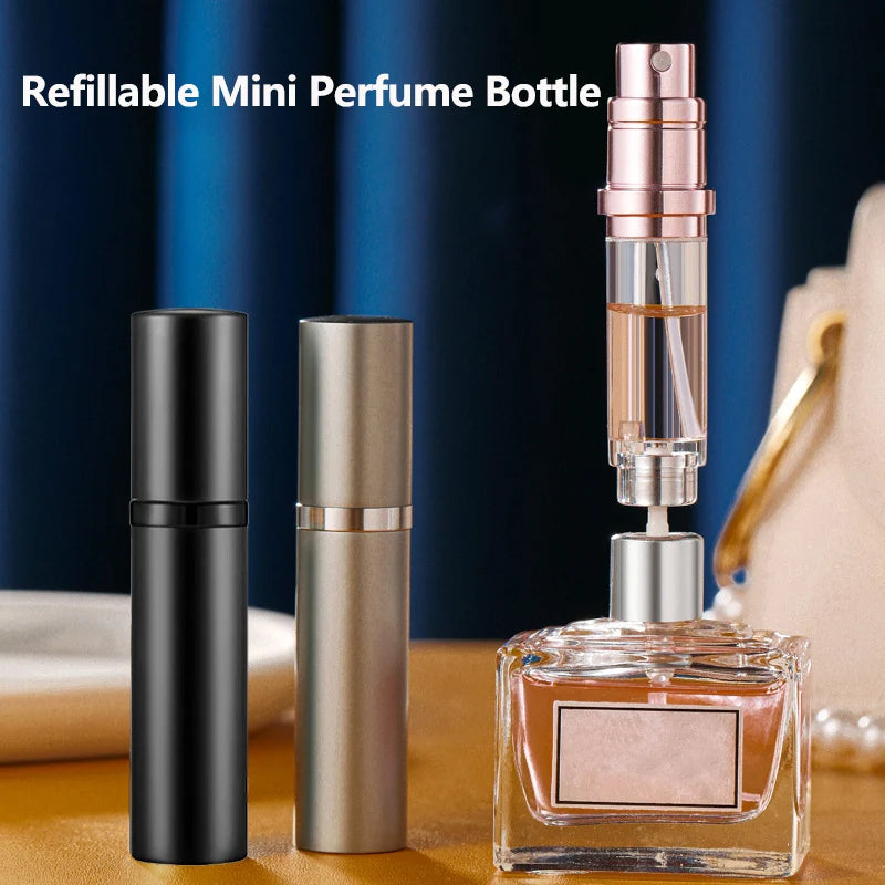 Portable Automatic Perfume Refill Atomizer (The Elegant Travel Companion)