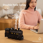 Innovative Vintage Steam Train Humidifier (Fog Effect & Relaxing Night Light)
