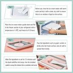 Instant Freeze Rolled Ice Cream Plate (Manual & Quick Dessert Maker)