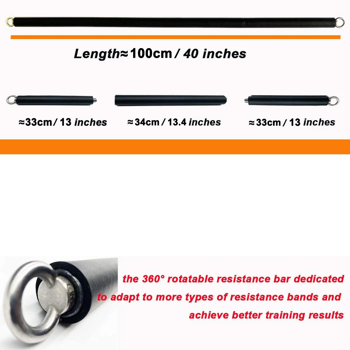 Resistance Tube Band Set for Home Strength Training Workouts