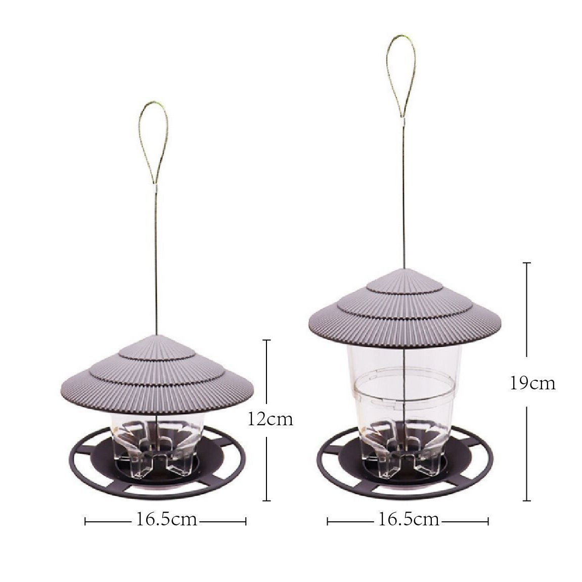 Retractable Hanging Bird Feeder Collapsible Outdoor Garden