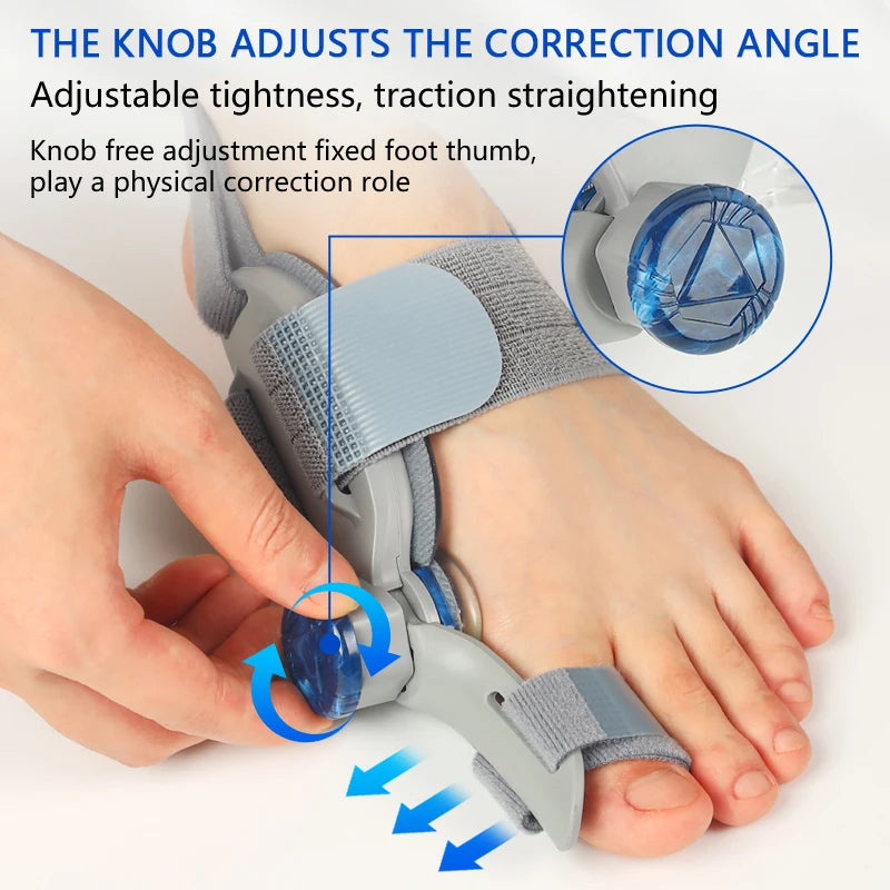 Adjustable Bunion Corrector Splint Soft Toe Support Brace