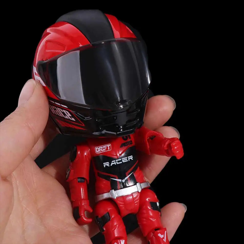 Transforming Rider Action Figure – Alloy Helmet-to-Rider 12cm