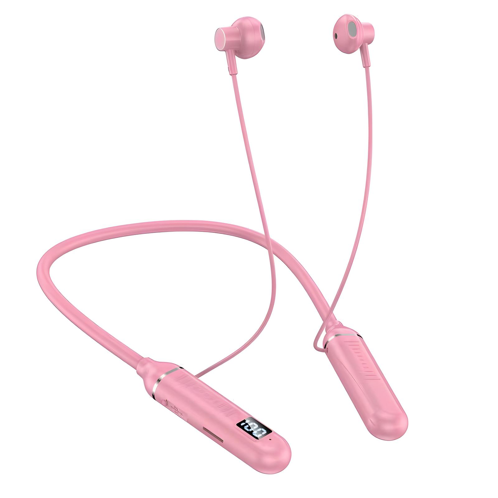 Wireless Neckband Earphones Bluetooth with Display