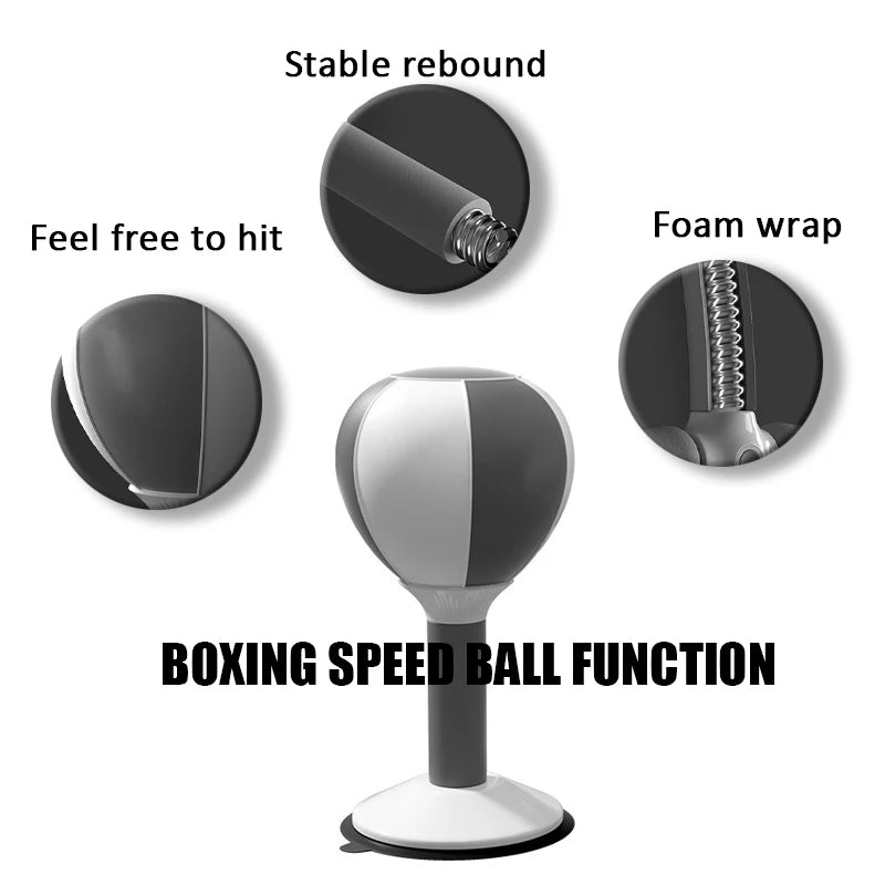 Multi-Function Boxing Reflex & Core Trainer – Strength & Coordination
