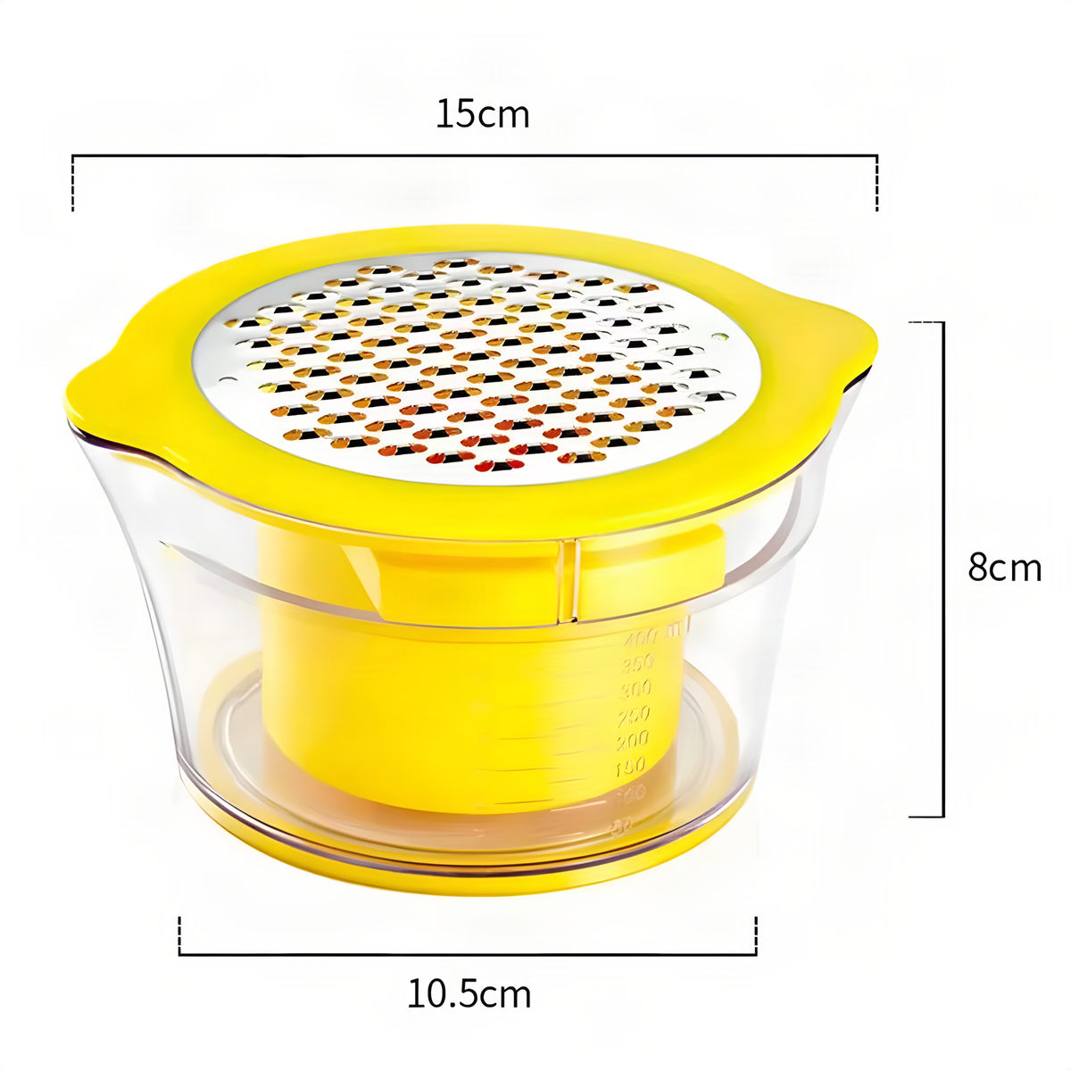 Two-in-One Corn Stripper and Grater with 400 ml Collection Cup