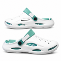 Ventilated EVA Clogs with Pivoting Heel Strap in Three Colors