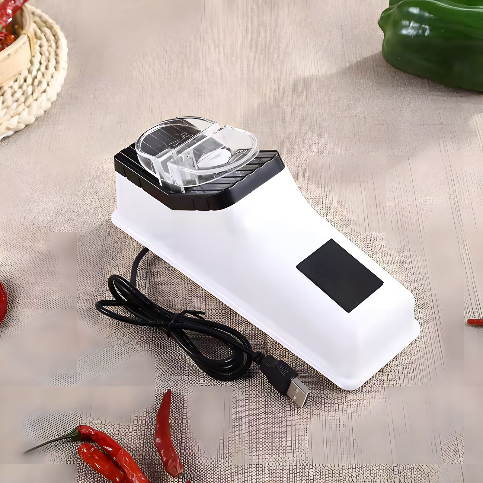 Electric Knife Sharpener USB & Mains 1-5 Disc Upgraded