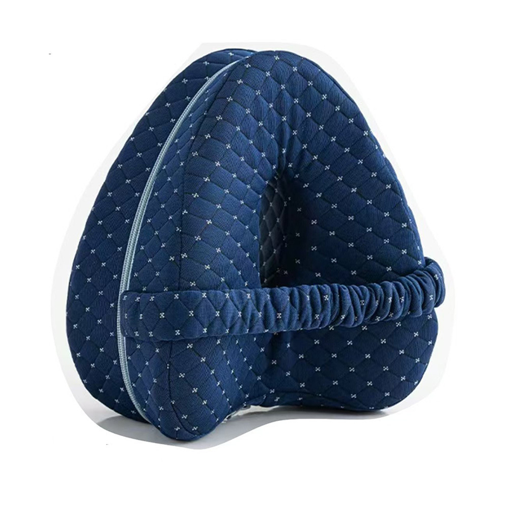Heart-Shaped Leg Pillow – Memory Foam Knee Support Cushion