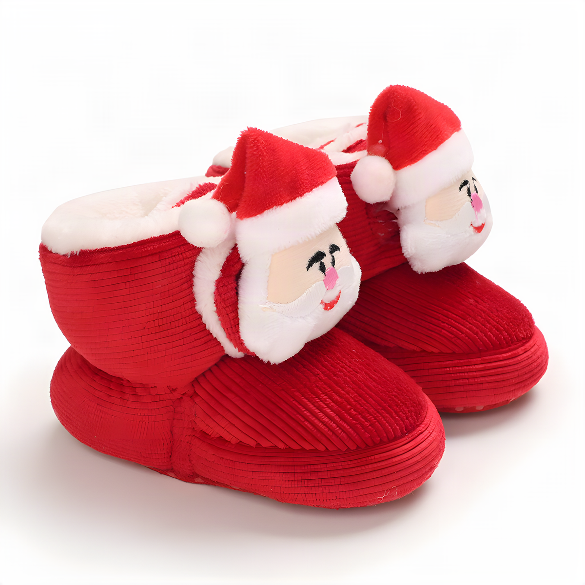 Soft Christmas Baby Booties in 11, 12 and 13 cm Size Options