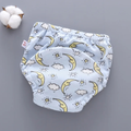 Washable Toddler Training Pants with Cotton and Elastic Waist