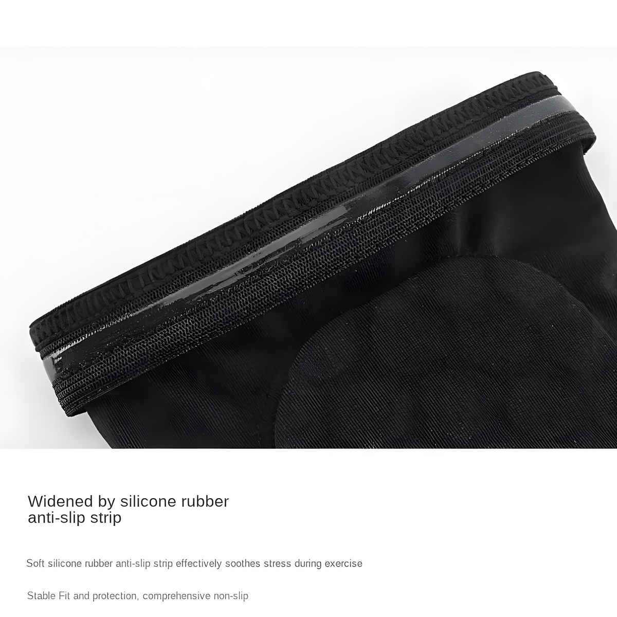 Black Honeycomb-Padded Calf Sleeves for Sports and Training