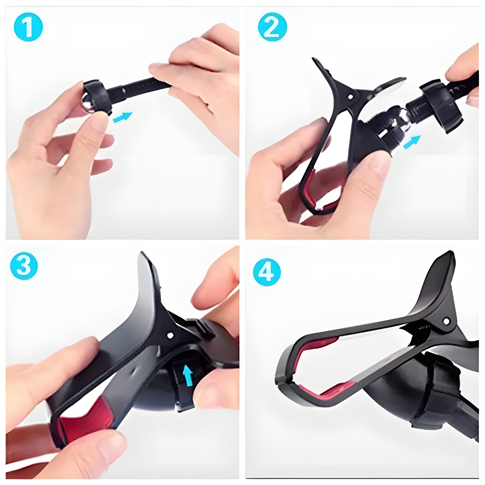 Flexible Phone Holder Adjustable Grip Stand 5 Colors