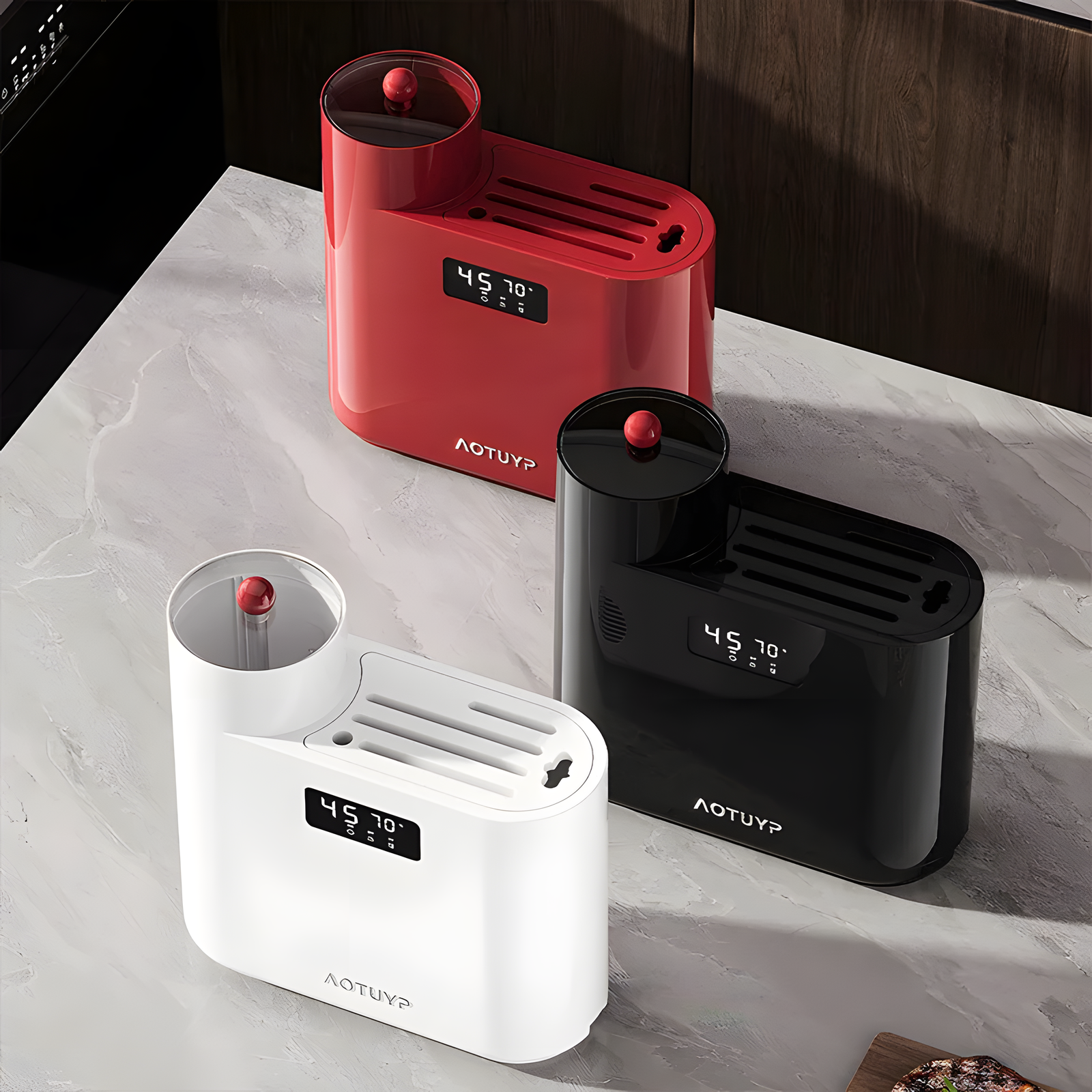 Kitchen Knife Holder with UV Sterilizer – Countertop Block