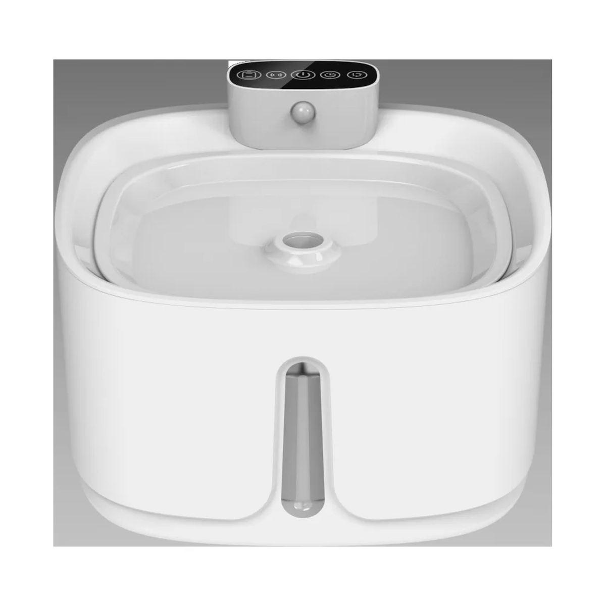 Pet Water Fountain with ABS and Stainless Steel Style Options