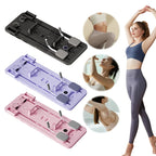 Multifunctional Abdominal Board - Foldable Core Trainer with Resistance Bands