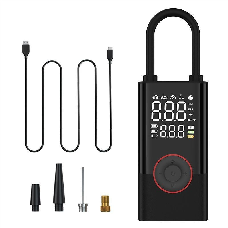 Wireless Car Tire Air Pump 150 PSI with LCD & USB Port
