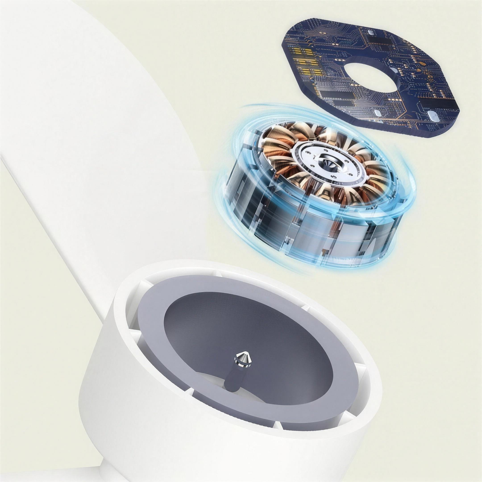 Portable Camping Ceiling Fan with Light & Remote 2400/7200mAh