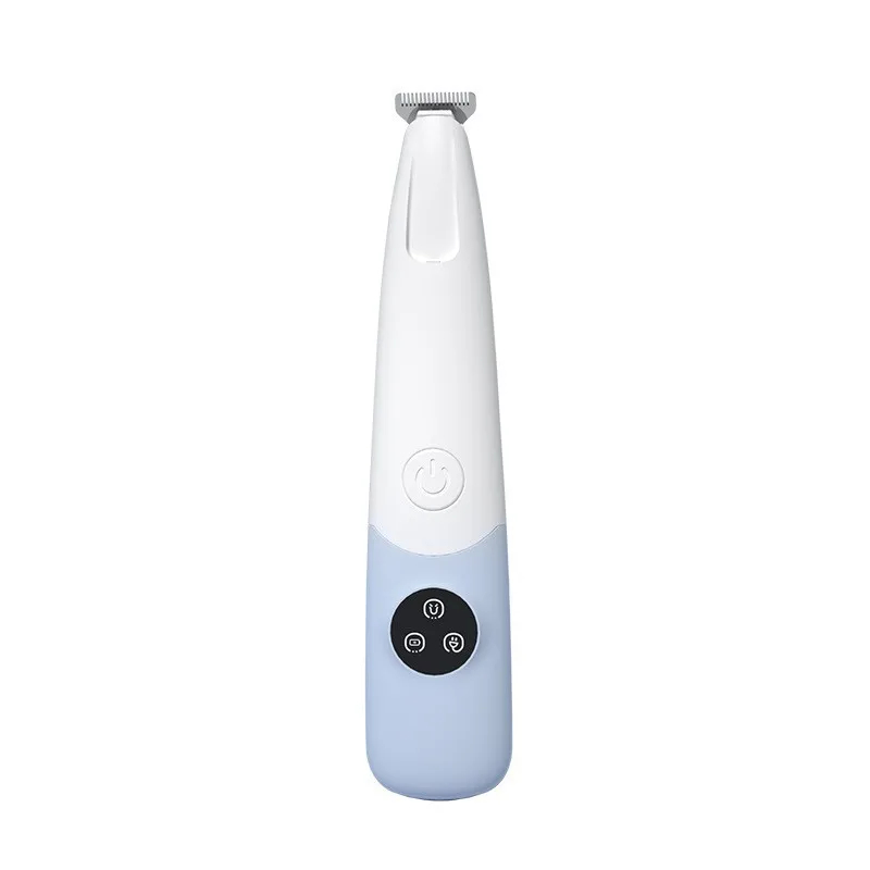 Rechargeable Pet Hair Trimmer – Light Blue, Yellow & Green