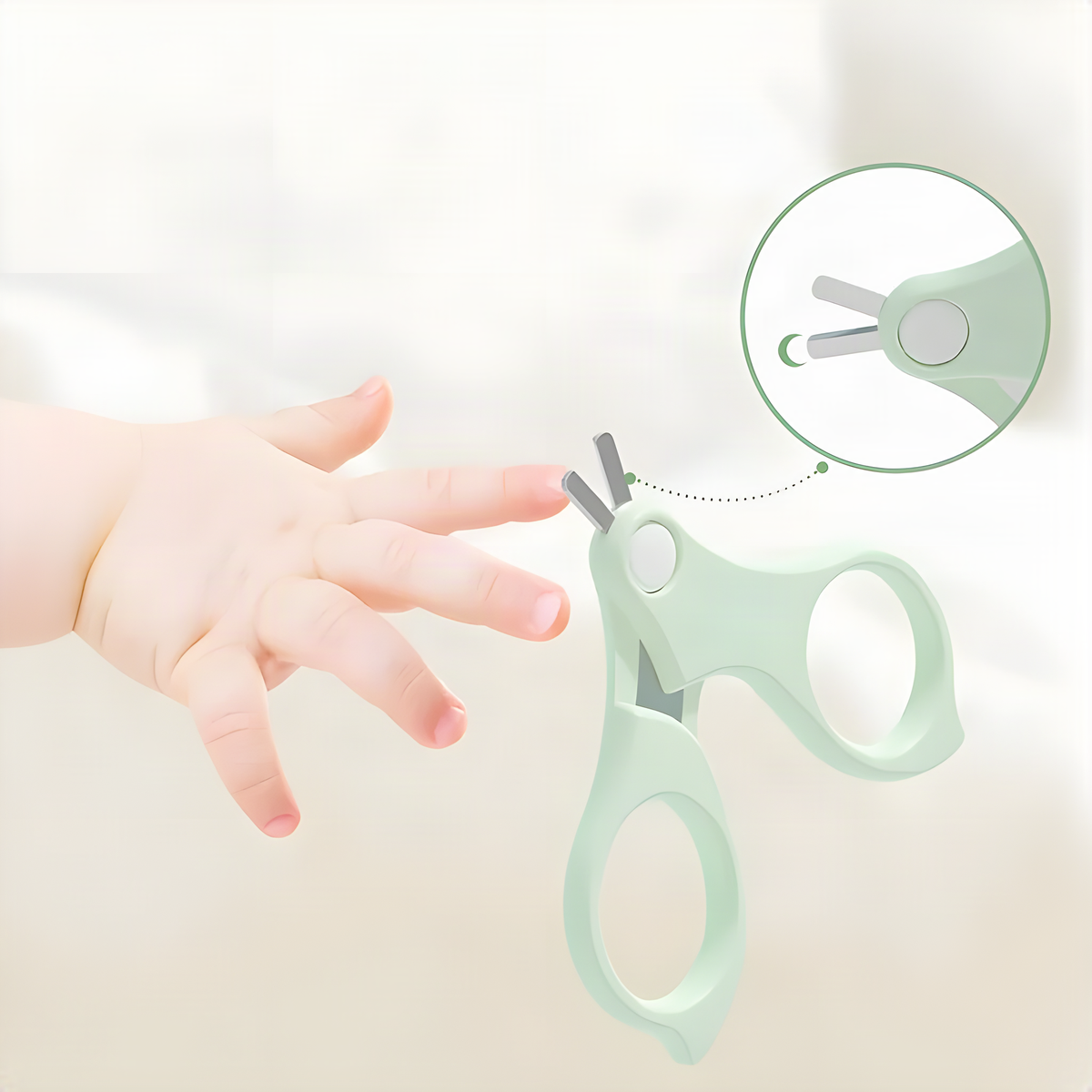 Owl Baby Nail Care Set with Clippers and Tweezers