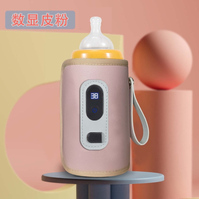 Baby Bottle Warmer 24H Heat Retention USB Type-C Adjustable