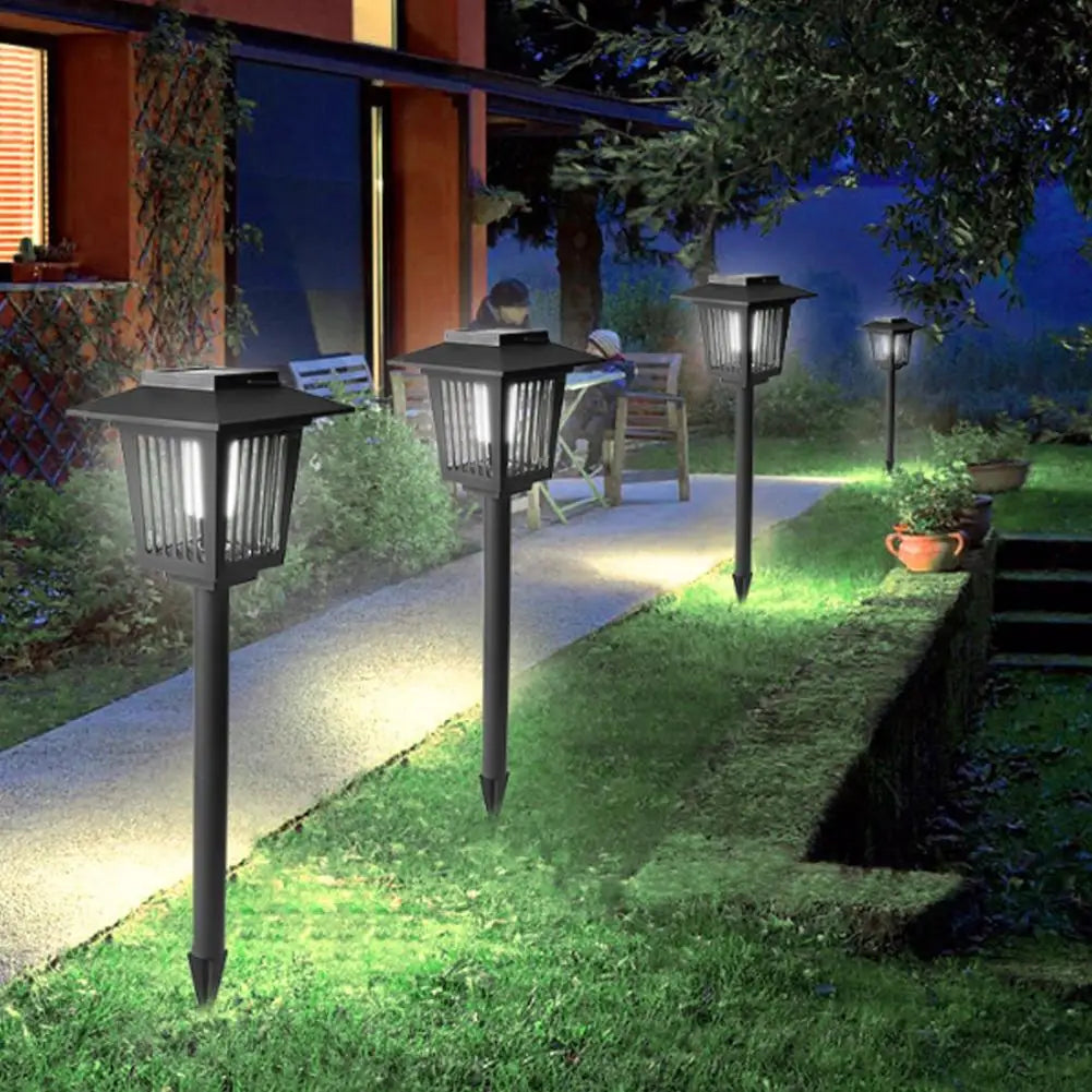 Solar Mosquito Killer Garden Lamp with Dual Light Mode
