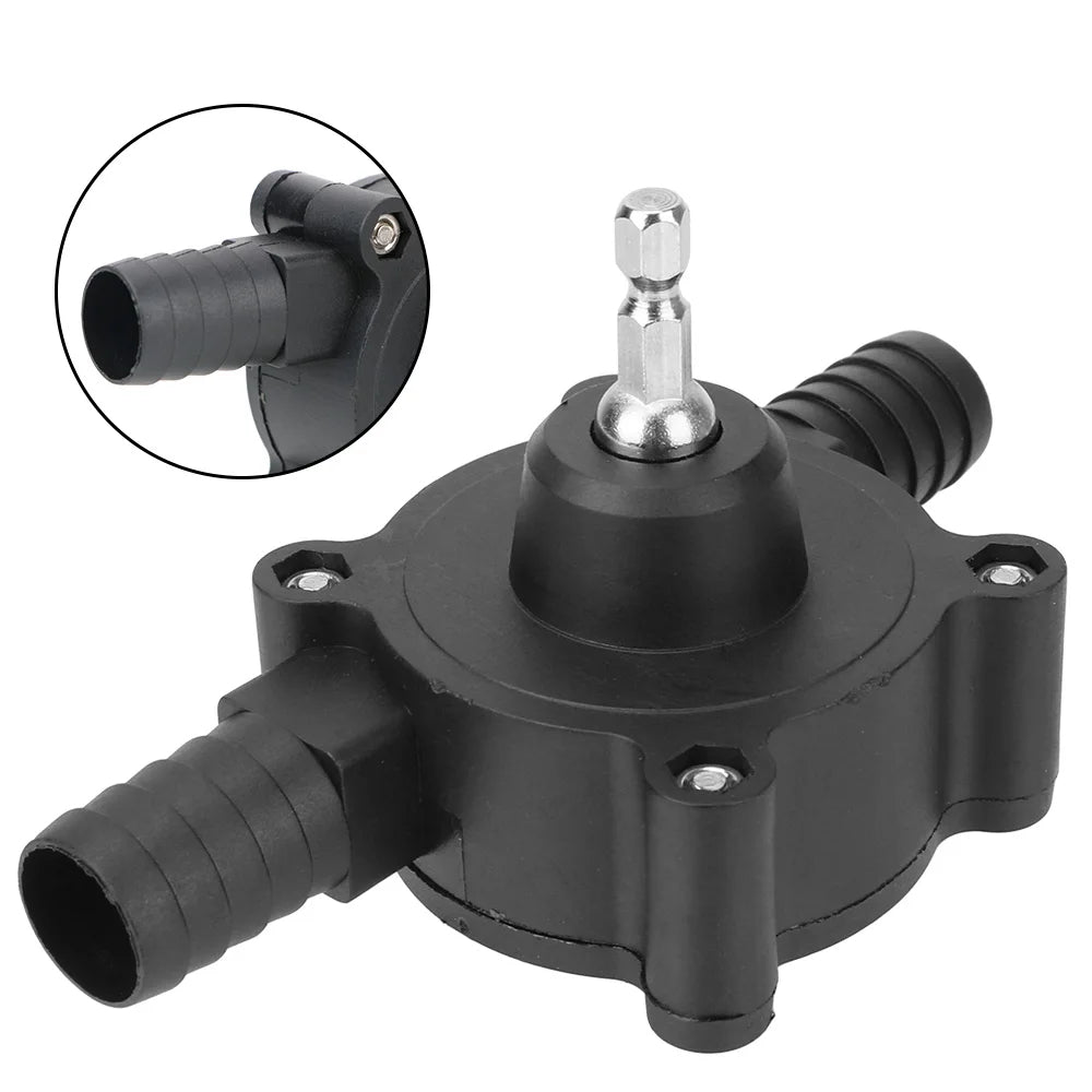 Portable Manual Drill Pump - High-Speed Fluid Transfer Tool