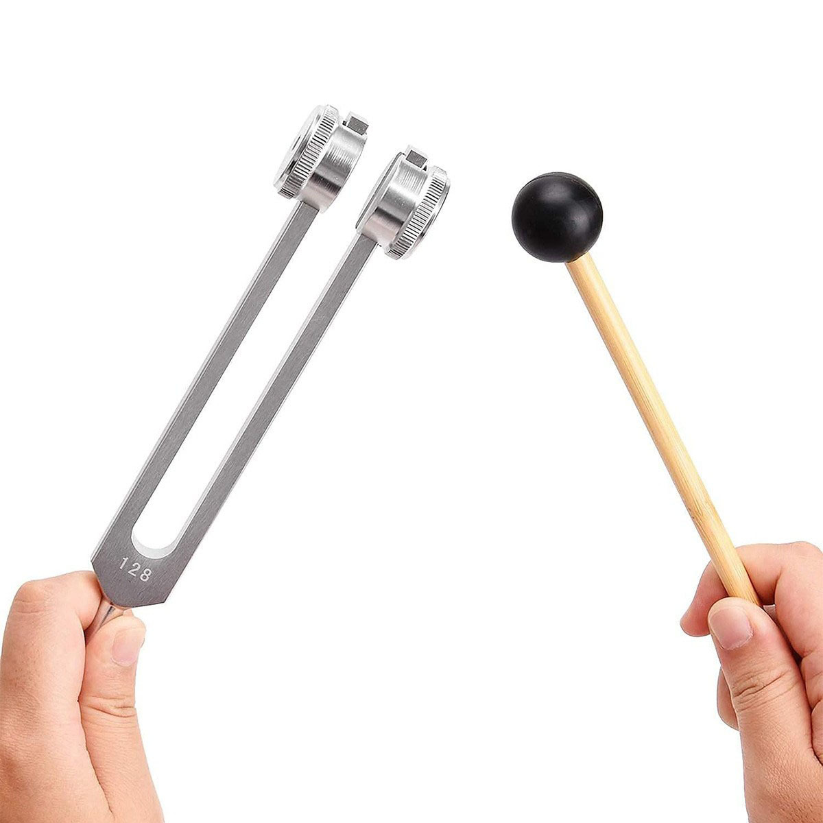 Tuning Fork Sound Set for Healing & Music – 128Hz or 528Hz