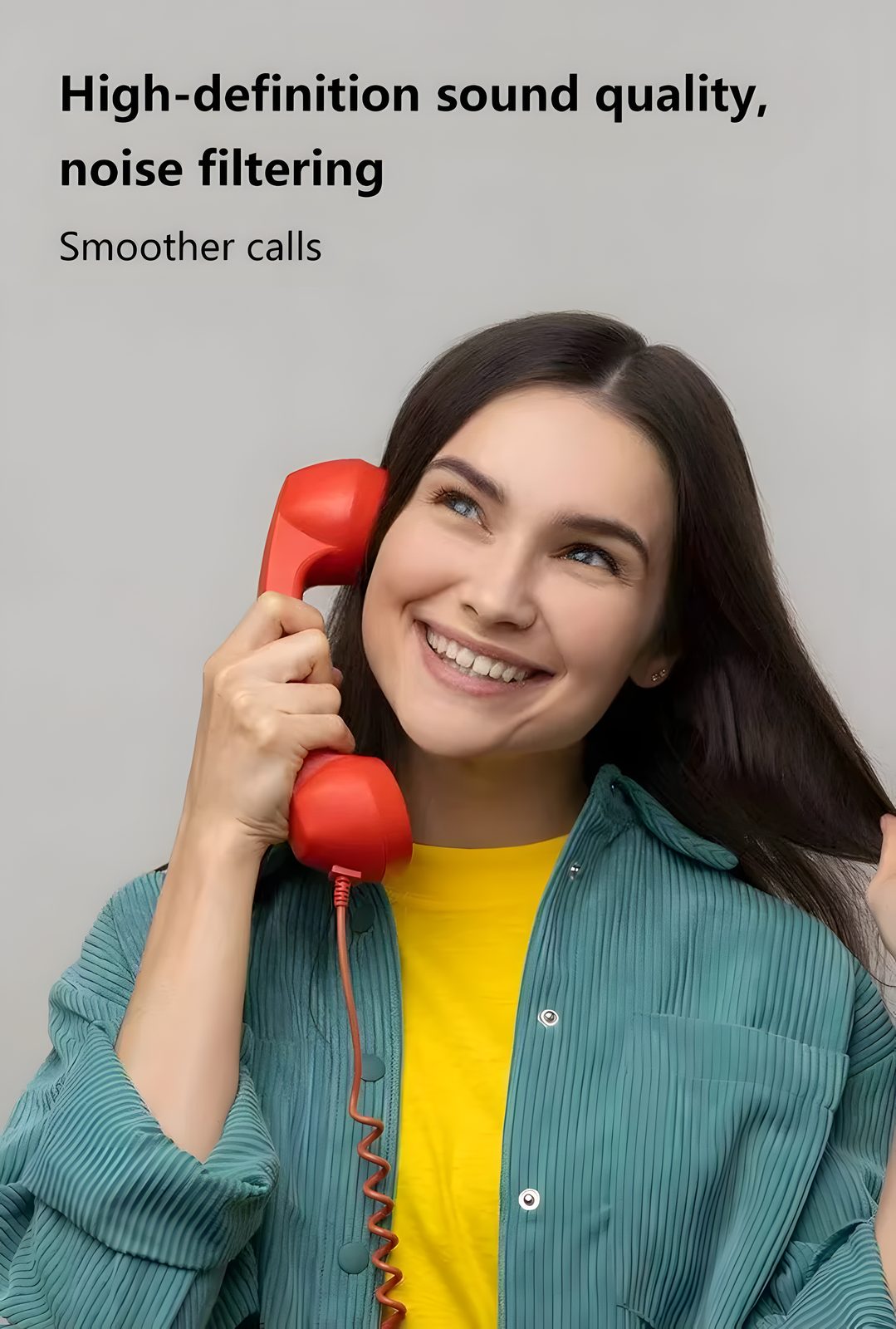 Retro Phone Handset USB-C & 3.5mm Wired 12 Colors